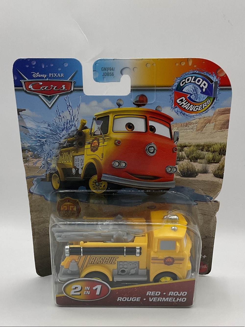 Cars Color Changers Rescue Truck - Yellow/Red